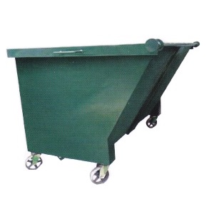 metal leach bins